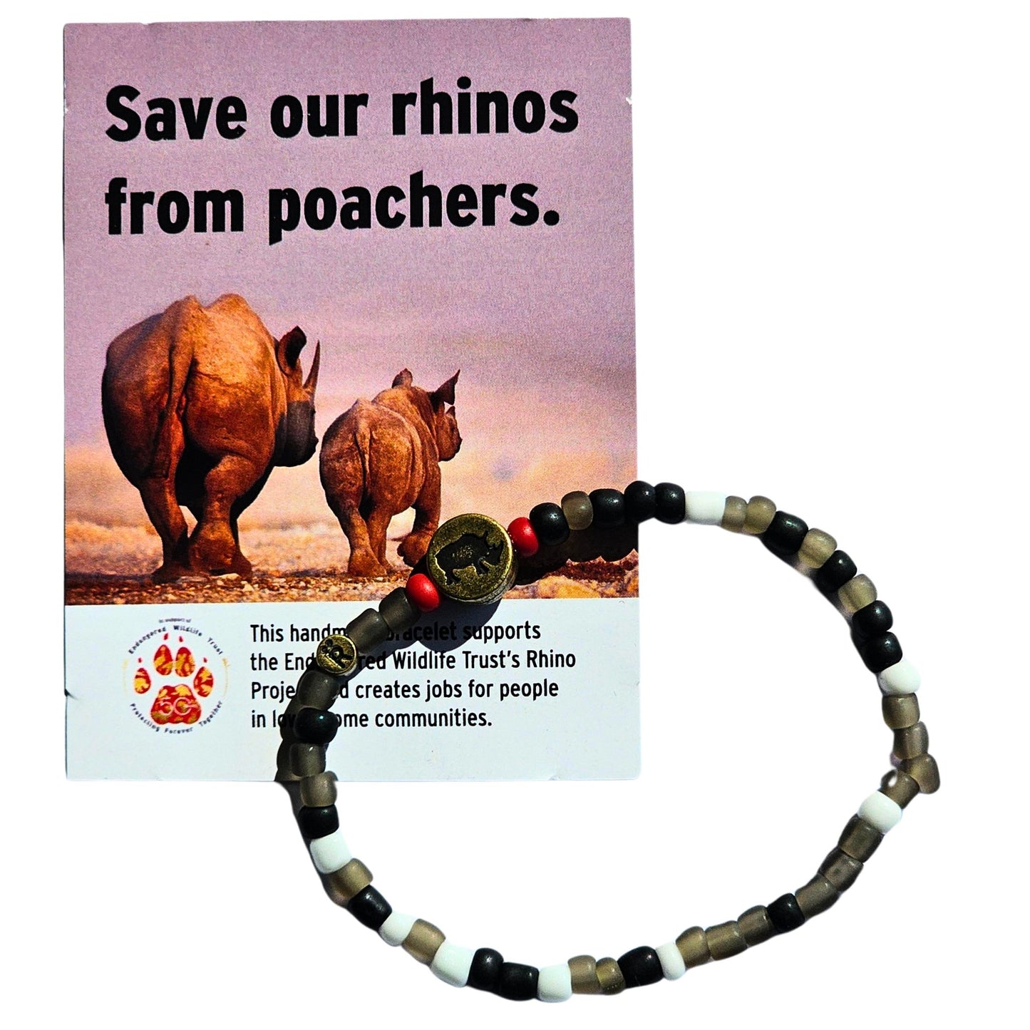 Endangered Wildlife Trust - Rhino Bracelet