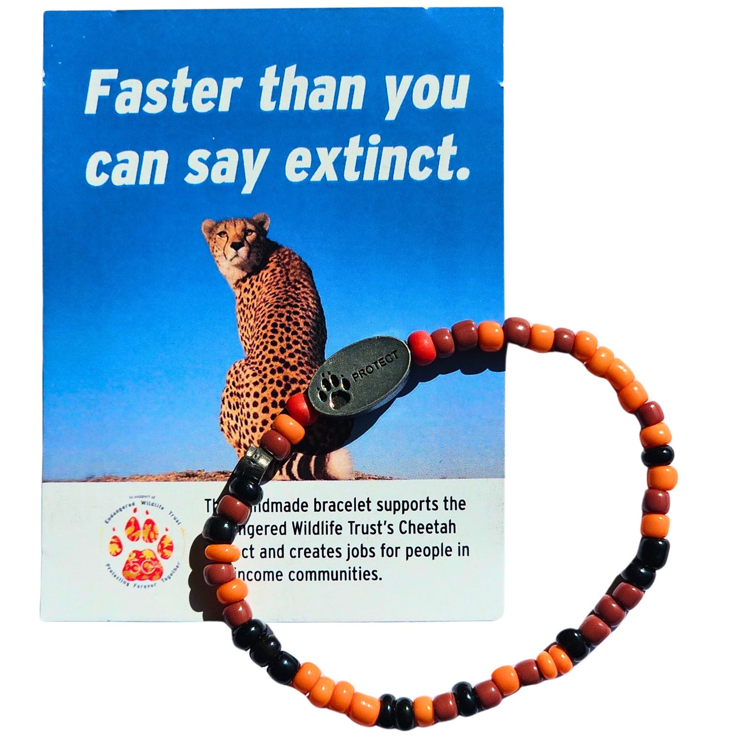 Endangered Wildlife Trust - Cheetah Bracelet